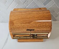 Discgear Selector 50 CD DVD Game Storage Case Faux Wood MCM Vintage Retro Holder picture