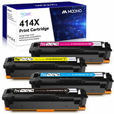 4 pk Toner for HP 414X W2020X Color Laserjet Pro MFP M479fdw M479 M454dw No Chip picture