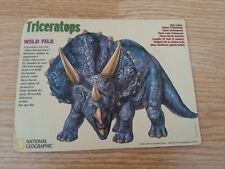 Vintage 2004 Triceratops   MOUSE PAD   National Geographic Wild File  picture