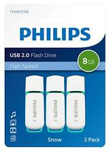 Philips – Pack of 3 Pendrives Snow USB 2.0 8 GB picture
