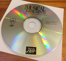 Vintage 1994 Musical Instruments World of Music Mac Macintosh Software Disc CD picture