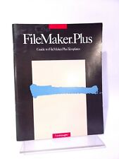 FileMaker Plus Apple Macintosh Vintage Computer Software Manual picture