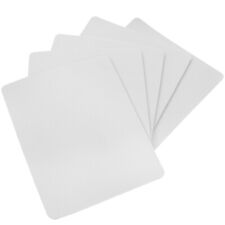 5 Pcs White Cloth Office Mouse Pad for Laptop Sublimation Pads picture