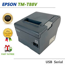 Epson TM-T88V M244A POS Compact Thermal Receipt Printer USB Serial No AC Adapter picture