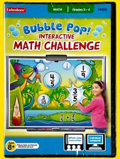 Lakeshore Learning Bubble Pop Interactive Math Challenge CD 8+ Grades 3-4 NEW picture