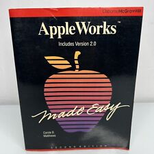Appleworks Made Easy Includes Version 2.0 Second Edition Reference Manual Apple picture