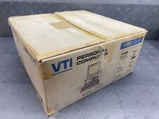 VTI Vendex Turbo 33-XT Computer + Clicky Mechanical Keyboard + Manual Brand New picture
