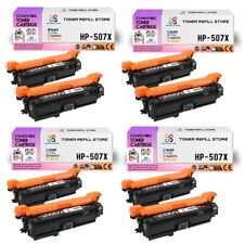 8Pk TRS 507X BCMY HY Compatible for HP LaserJet M551dn M551n Toner Cartridge picture