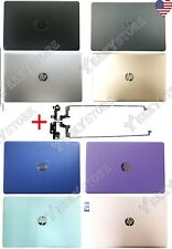 New HP 17-BS 17BS LCD Rear Lid Back Cover Top Case + Hinges USA picture