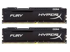 HyperX FuryRAM PC4-17000 DDR4 2133MHZ 32GB (2x16GB) HX421C14FBK2/32 Black picture