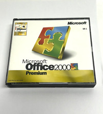 VINTAGE Microsoft Office - (2000 Premium)  Very Good 4-Disc Set picture