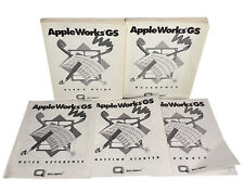 AppleWorks GS User’s Guide Reference Manual Quick Ref Getting Started Update Lot picture