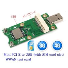 Mini Wireless PCI-E to USB Adapter with SIM Card Slot for 3G 4G WWAN/LTE Module picture