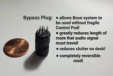 Control Pod BYPASS Plug for Bose Companion 3 Series I & II for ROUND 9-pin port picture