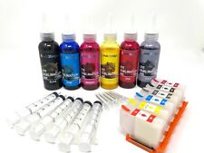 XPRO 6X100ml Dye Sublimation Ink Chipless refill kit for Epson Photo HD XP-15000 picture