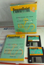 Vintage GDT PowerPrint Mac Printer Driver Software for PC Printers Version 2.5.2 picture