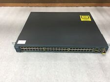 Cisco Catalyst WS-C3560-48PS-S V04 48-Port 10/100 Network Switch - TESTED/RESET picture