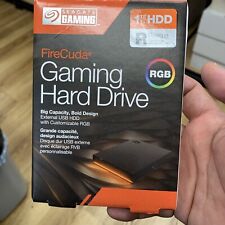 Seagate FireCuda Gaming 1TB External USB 3.2 Gen 1 Hard Drive with RGB LED Light picture