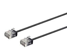 Monoprice Micro SlimRun Cat6 Ethernet Patch Cable - 50ft - Black, 550MHz, 32AWG picture