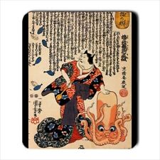 Cat Dressed As Woman Japan Kuniyoshi Art Mouse Pad Mat Mousepad New picture