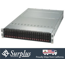 4 Node 2U 24 Bay SAS2 6Gbps HW Raid Server X9DRT-HF 8x E5-2667 V2 3.3Ghz 64 core picture