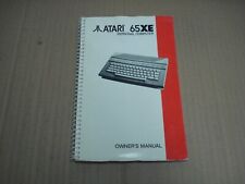 1984 Atari 65XE Personal Computer Owner's Manual picture