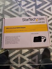 Startech.com USB32HD2 USB 3.0 to Dual HDMI Adapter, Black picture