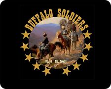 Buffalo Soldiers CivilWar Era  Mouse Pads Mousepads 9th & 10th Cavalry art picture