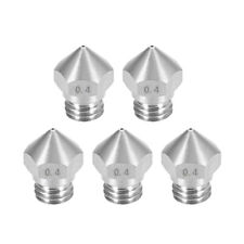 5pcs 0.4mm 3D Printer Nozzle Fit for MK10 1.75mm Filament Stainless Steel picture