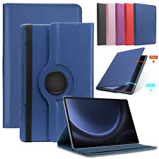 For Samsung Galaxy Tab S9/S9 FE/S9 Plus/S9 Ultra Smart Case Leather Stand Cover picture