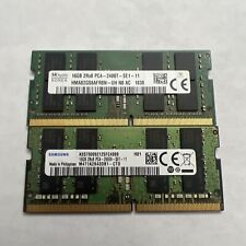 Lot of 2 units Mixed Brands 16GB DDR4 PC2400/2666V/ Laptop RAM picture
