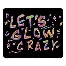 Let's Glow Crazy Mouse PadGlow in The Dark Mouse Pad Mouse Pads for DeskSmall... picture