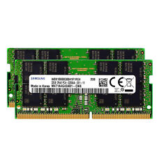 Samsung 64GB Kit 2x 32GB PC4-25600 Laptop SODIMM DDR4 3200 MHz 260Pin Memory RAM picture