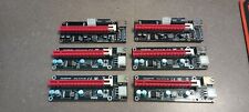 Lot of 6) GPU Riser (4x PCE164P-N03 & 2x PCE164-N08) PCI-E 1X TO 16X ADAPTER #95 picture