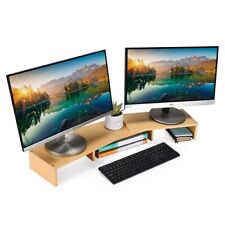  Dual Monitor Riser, Set of 3 - Elevate Your Workspace with Monitor Stand picture