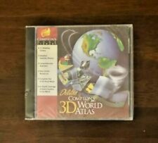 (NEW) Deluxe Compton's 3D World Atlas (PC CD-ROM, 1998) Free Fast US Ship  picture