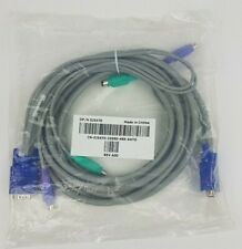 Avocent Cybex DELL HP Compaq Apex 12FT DP/N 0J5470 VGA KVM Switch Cable New picture