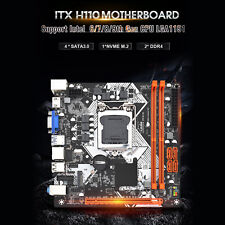 ITX H110 Motherboard LGA 1151 Support 2*DDR4 USB3.0 SATA3 NVME WIFI Bluetooth picture