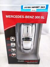 CLICK CAR MOUSE Mercedes 300SL Oldtimer Silver Optical Wireless Mouse picture