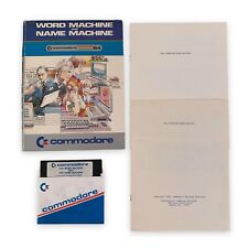 VTG 1983 Word machine and Name Machine Software C64 Commodore 64 Complete WORKS picture