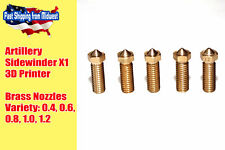 Artillery Sidewinder X1 Brass Nozzles for Sidewinder x1 Hotend, 3D Printer picture