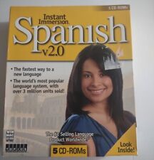 INSTANT IMMERSION SPANISH V2.0 [5 CD-ROMs]. Brand New. picture
