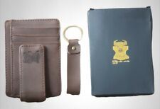 Piboshi Slim Minimalist Wallet Thin Leather Credit Card Holder Wallet RFID Block picture