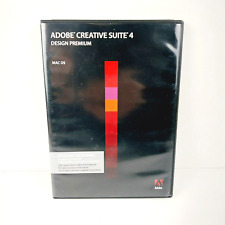 Adobe Creative Suites 4 Design Premium 2 Disc Installer For Mac OS w/ Serial No. picture
