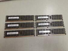 Samsung 48GB (6x8GB) PC3L-10600R DDR3-1333 Server Ram M393B1K70CH0-YH9 1221 picture