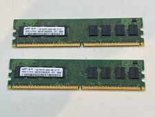 Samsung 2GB (2x1GB) M378T2863EHS-CF7 PC2-6400U DDR2 800 Desktop Memory Tested picture