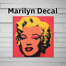 Marilyn Monroe Decal Sticker Diptych Andy Warhol pop art (for car, window, lapto picture