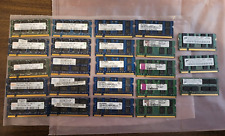 LOT OF 23 sticks of Assorted Brands 2GB PC2 6400 DDR2 800MHz LAPTOP MEMORY Ram picture
