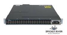 Cisco Catalyst WS-C3560X-48PF-L v01 48-Port Gigabit Switch 2x PSUs + C3KX-NM-10G picture