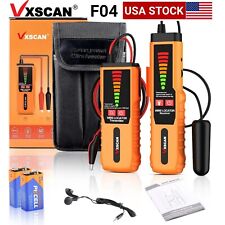 VXSCAN F04 Underground Cable Locator,Wire Tracer with Earphone,Cable Tester Cat5 picture